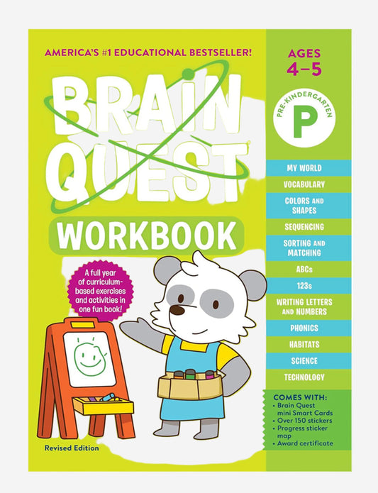 Brain Quest Workbook: Pre-K (Revised Edition)