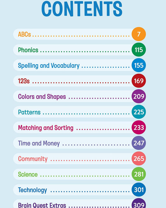 Brain Quest Workbook: Kindergarten (Revised Edition)