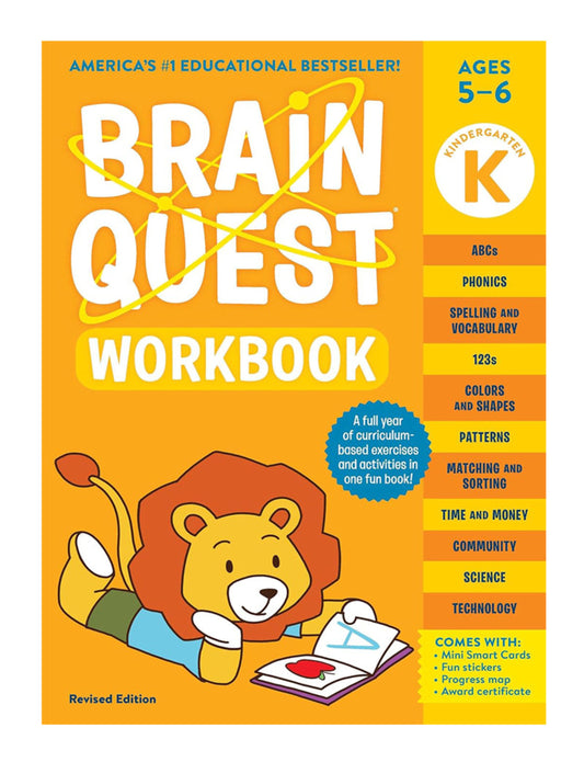 Brain Quest Workbook: Kindergarten (Revised Edition)