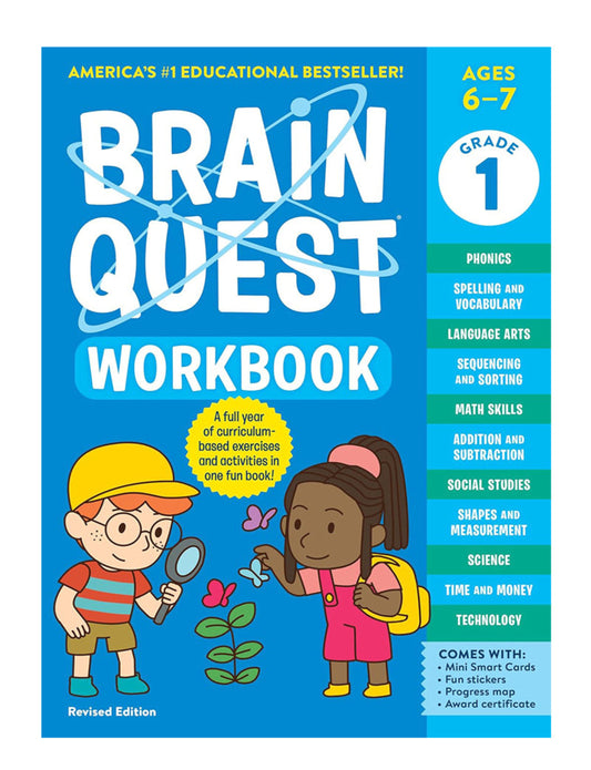 Brain Quest Workbook: 1st Grade (Revised Edition)