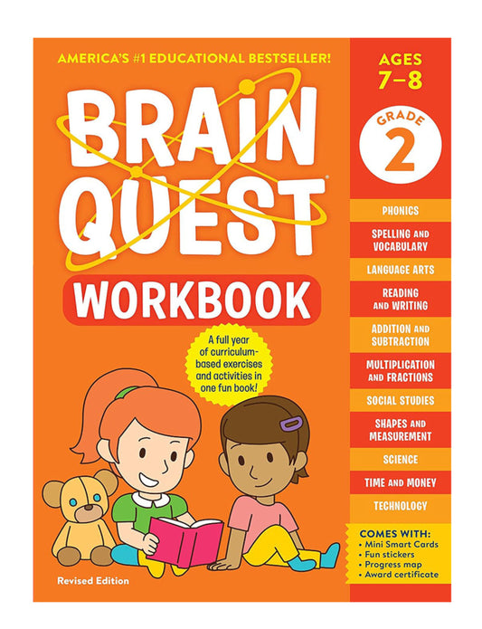 Brain Quest Workbook: 2nd Grade (Revised Edition)