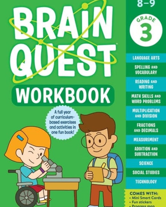 Brain Quest Workbook: 3rd Grade (Revised Edition)