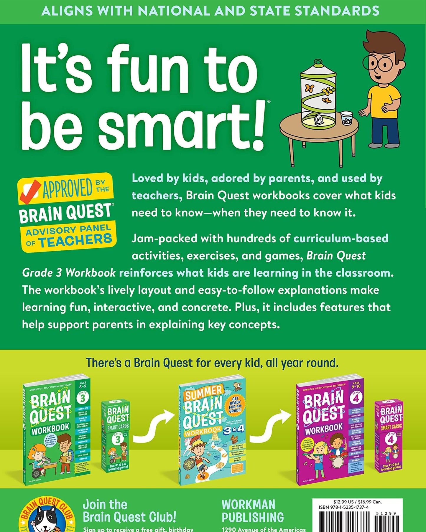 Brain Quest Workbook: 3rd Grade (Revised Edition)