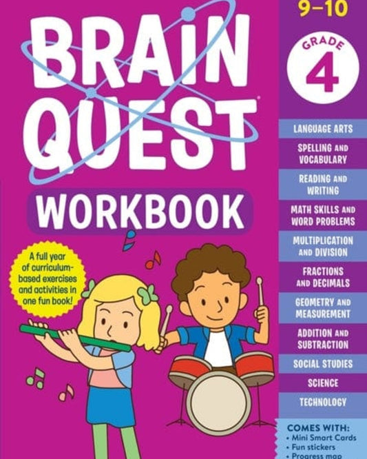 Brain Quest Workbook: 4th Grade (Revised Edition)