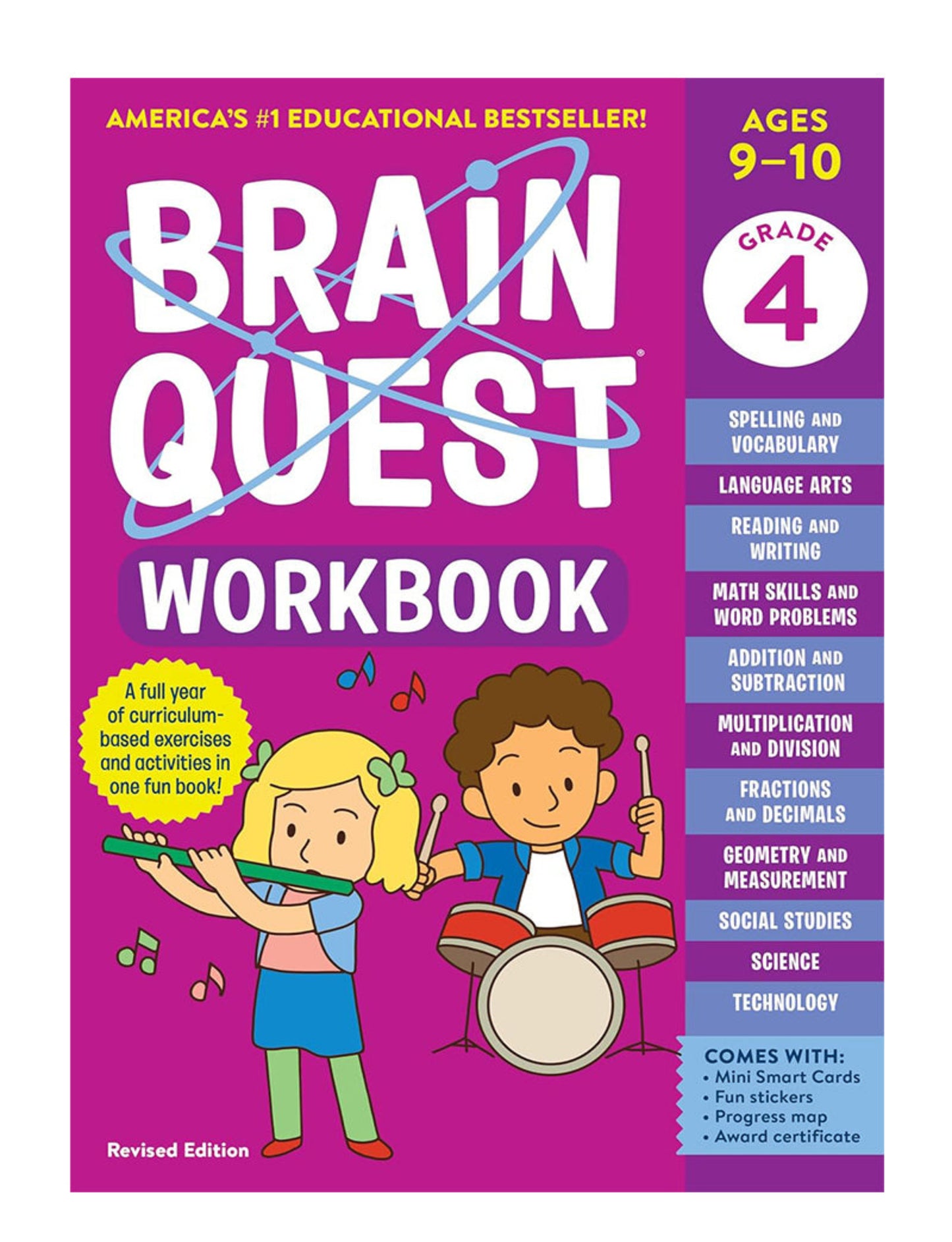 Brain Quest Workbook: 4th Grade (Revised Edition)