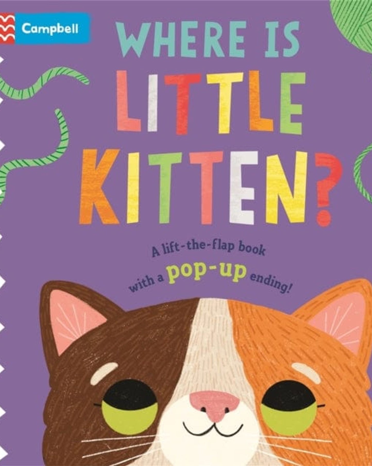 Where is Little Kitten? : The lift-the-flap book with a pop-up ending!