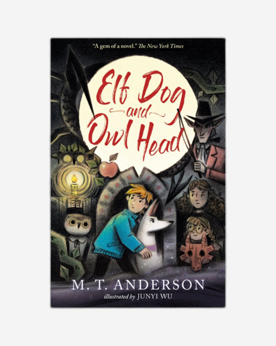 Elf Dog and Owl Head