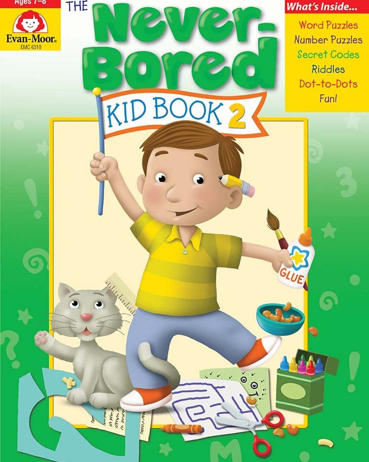 THE NEVER-BORED KID BOOK 2 AGES 7-8