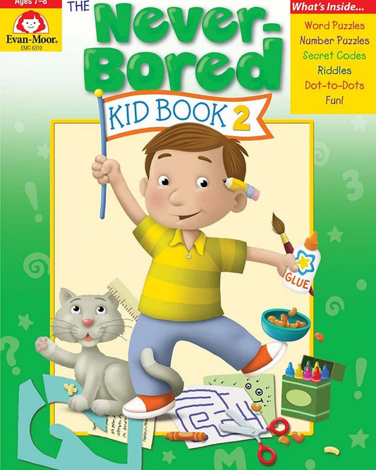 THE NEVER-BORED KID BOOK 2 AGES 7-8
