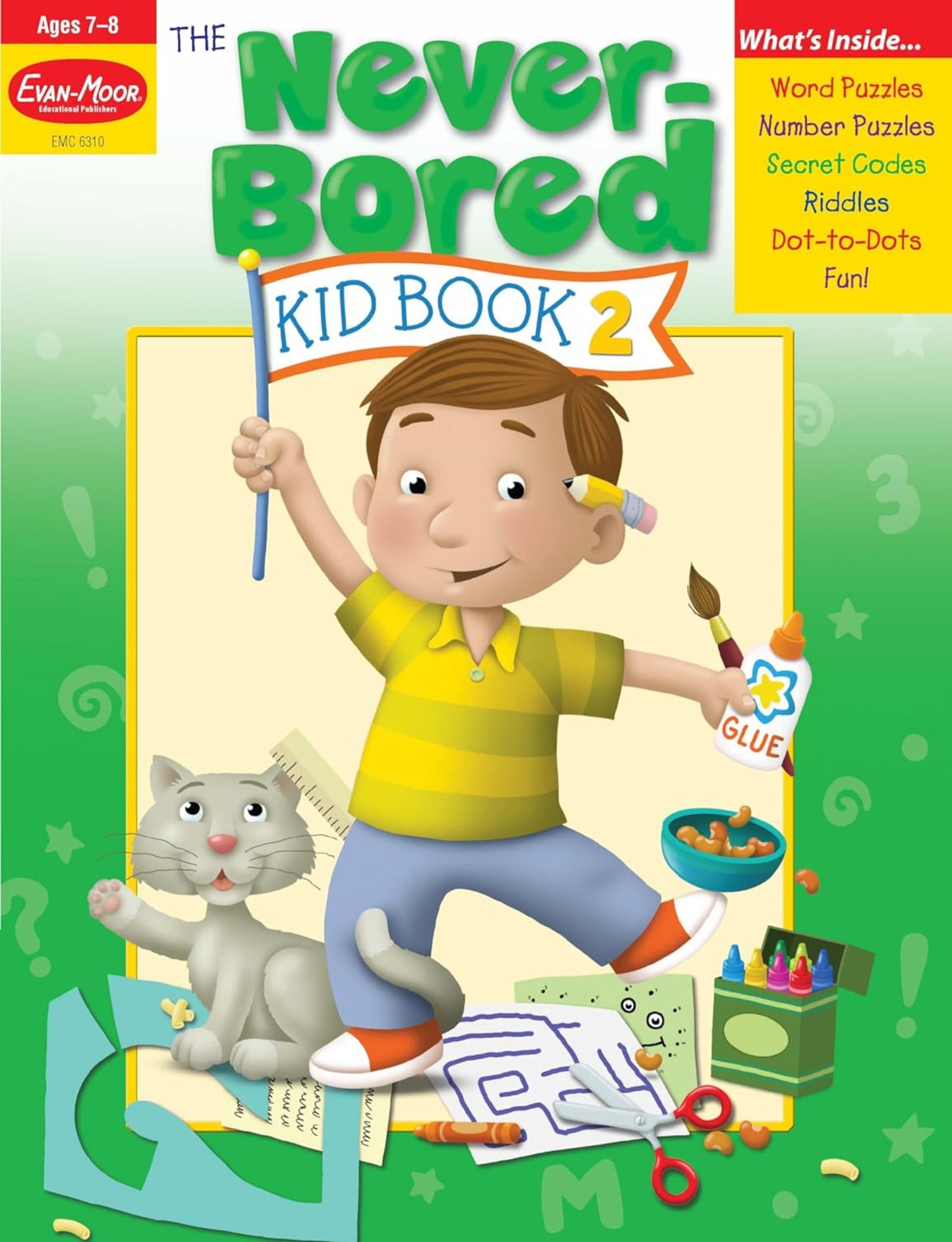 THE NEVER-BORED KID BOOK 2 AGES 7-8