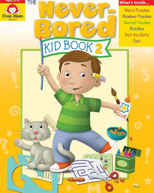 THE NEVER-BORED KID BOOK 2 AGES 8-9