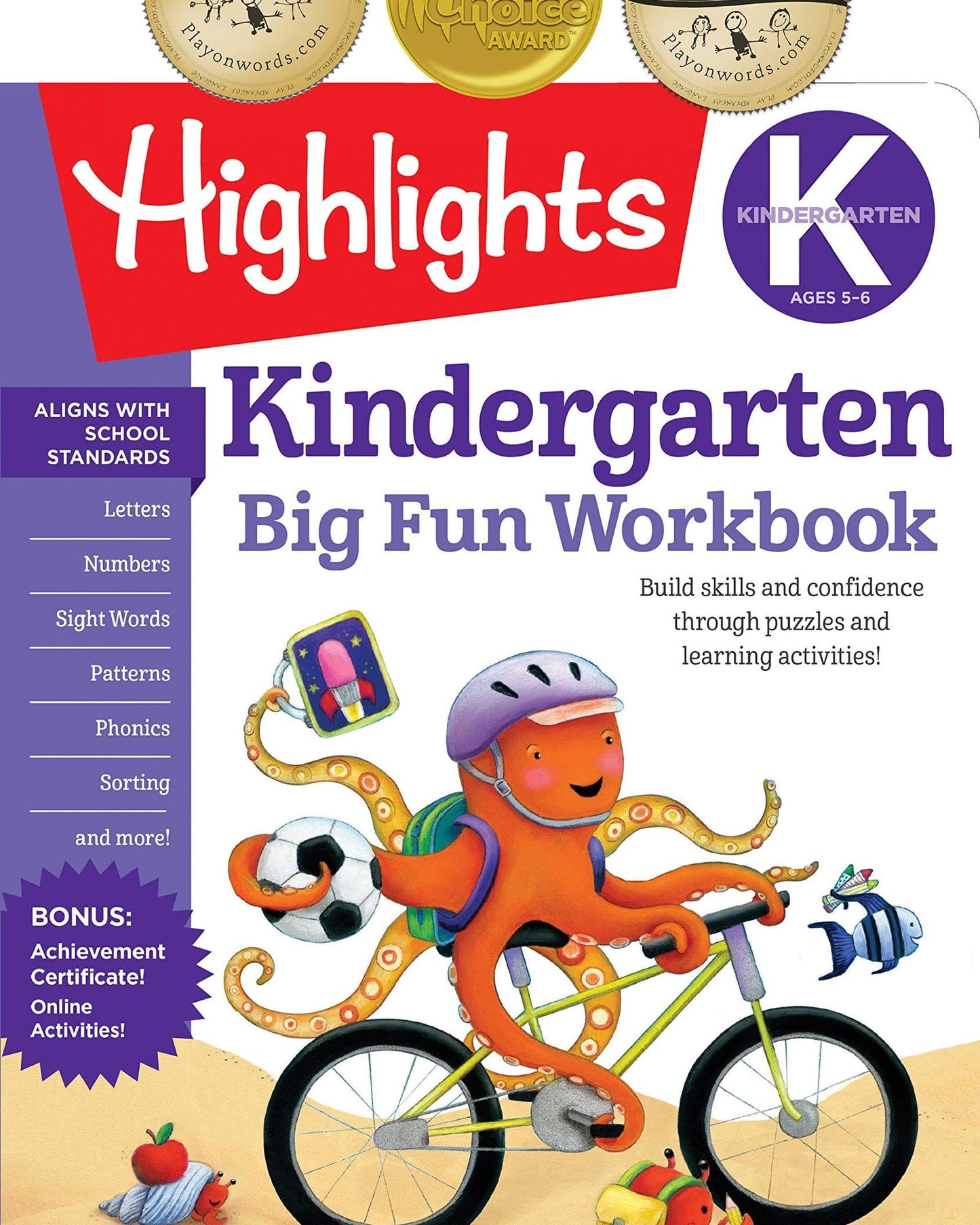 KINDERGARTEN BIG FUN WORKBOOK