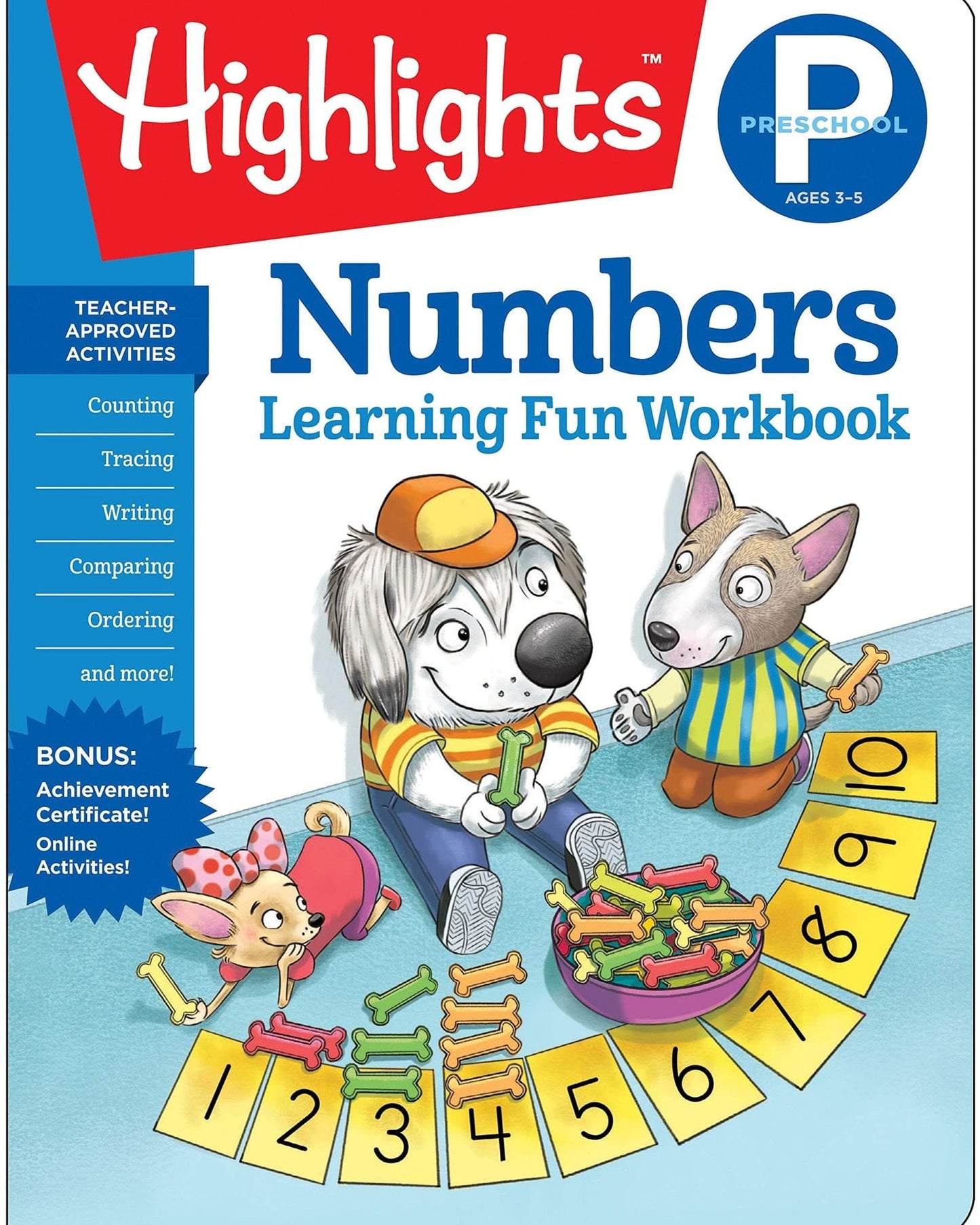 Preschool Numbers : Highlights Hidden Pictures