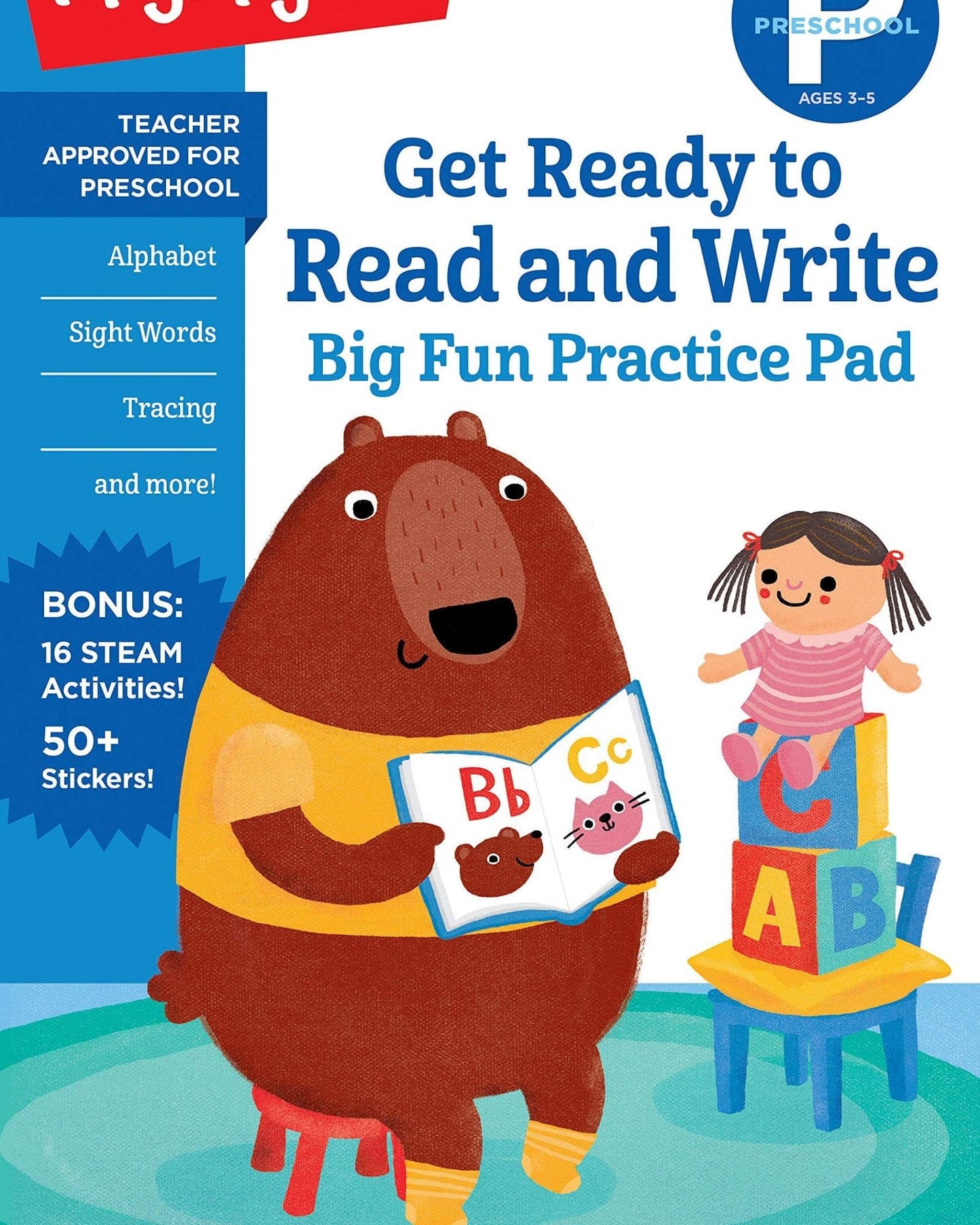 PRESCHOOL GET READY TO READ AND WRITE BIG FUN PRACTICE PAD