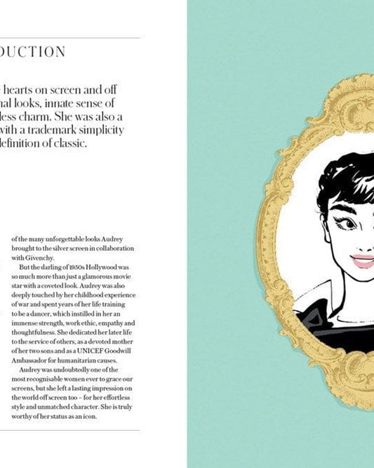 Audrey Hepburn : The Illustrated World of a Fashion Icon