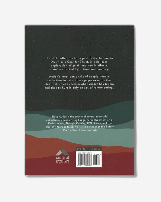 To Drown As A Cure For Thirst  Poems