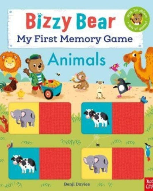 Bizzy Bear: My First Memory Game Book: Animals