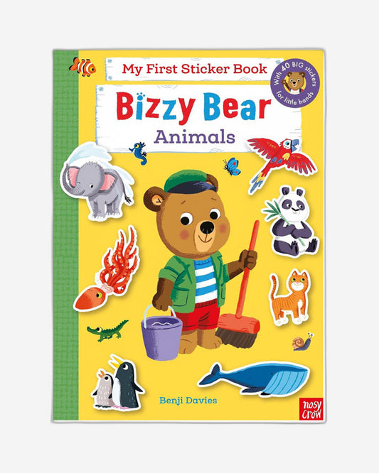 Bizzy Bear: My First Sticker Book Animals