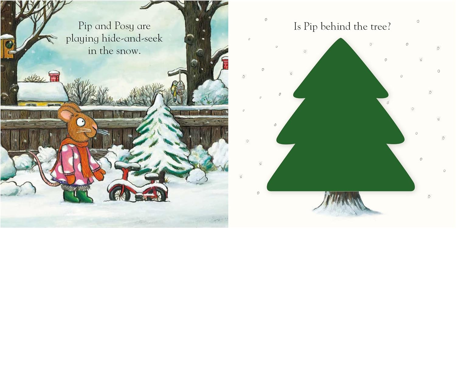 Pip and Posy, Where Are You? At Christmas (A Felt Flaps Book)