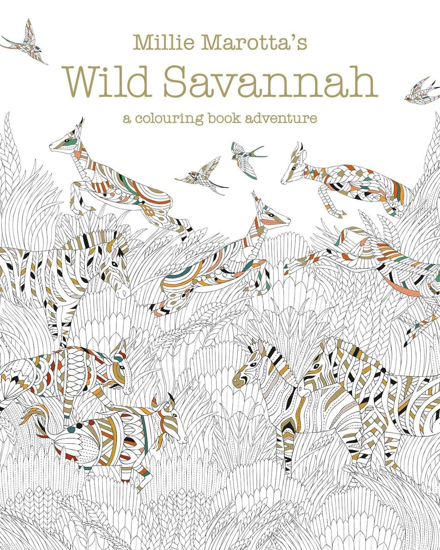 MILLIE MAROTTA'S WILD SAVANNAH : A COLOURING BOOK ADVENTURE : 3