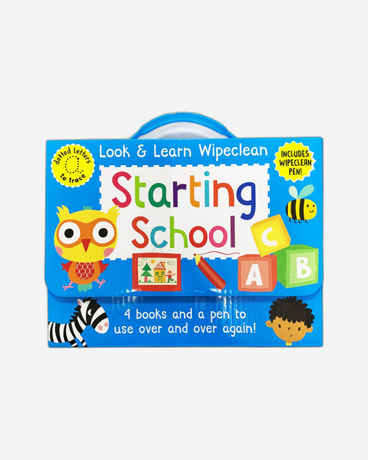LOOK & LEARN WIPECLEAN - STARTING SCHOOL