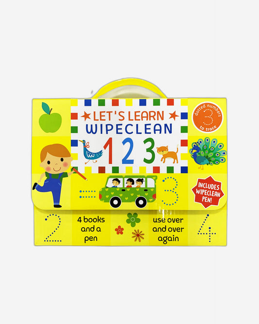 LET'S LEARN - WIPE CLEAN 123