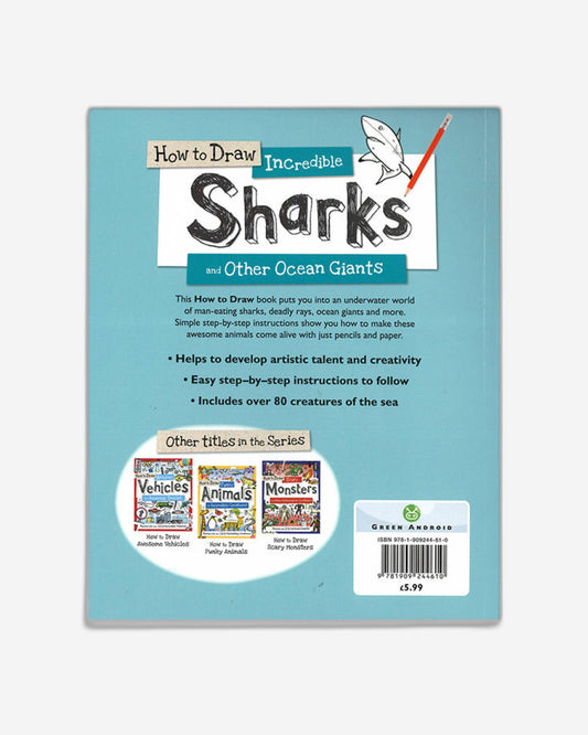 How to Daw Incredible Sharks and other Ocean Giants : 4