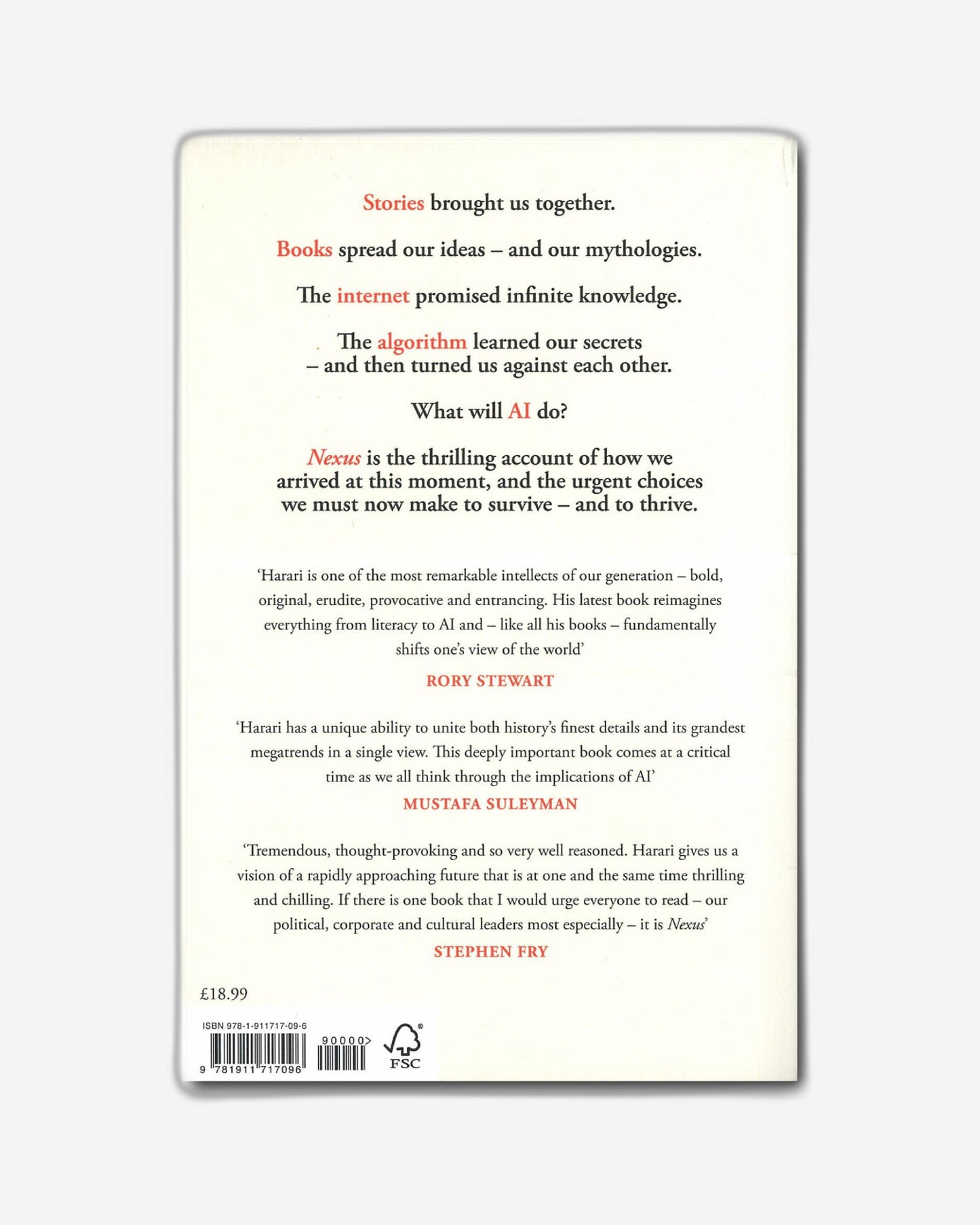 Nexus : A Brief History of Information Networks from the Stone Age to AI