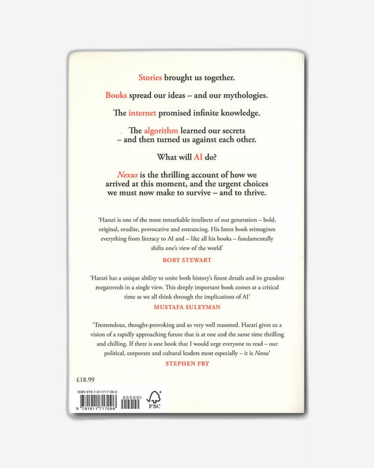 Nexus : A Brief History of Information Networks from the Stone Age to AI