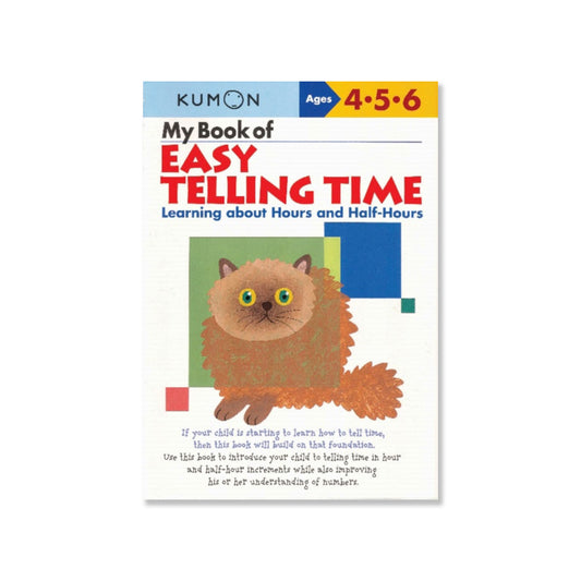 Kumon My Book of Easy Telling Time