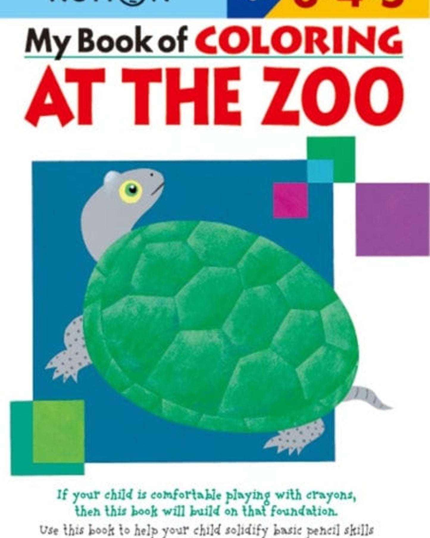 MY BOOK OF COLORING: AT THE ZOO