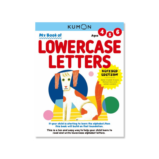 Kumon My Book of Lowercase Letters : Revised Ed