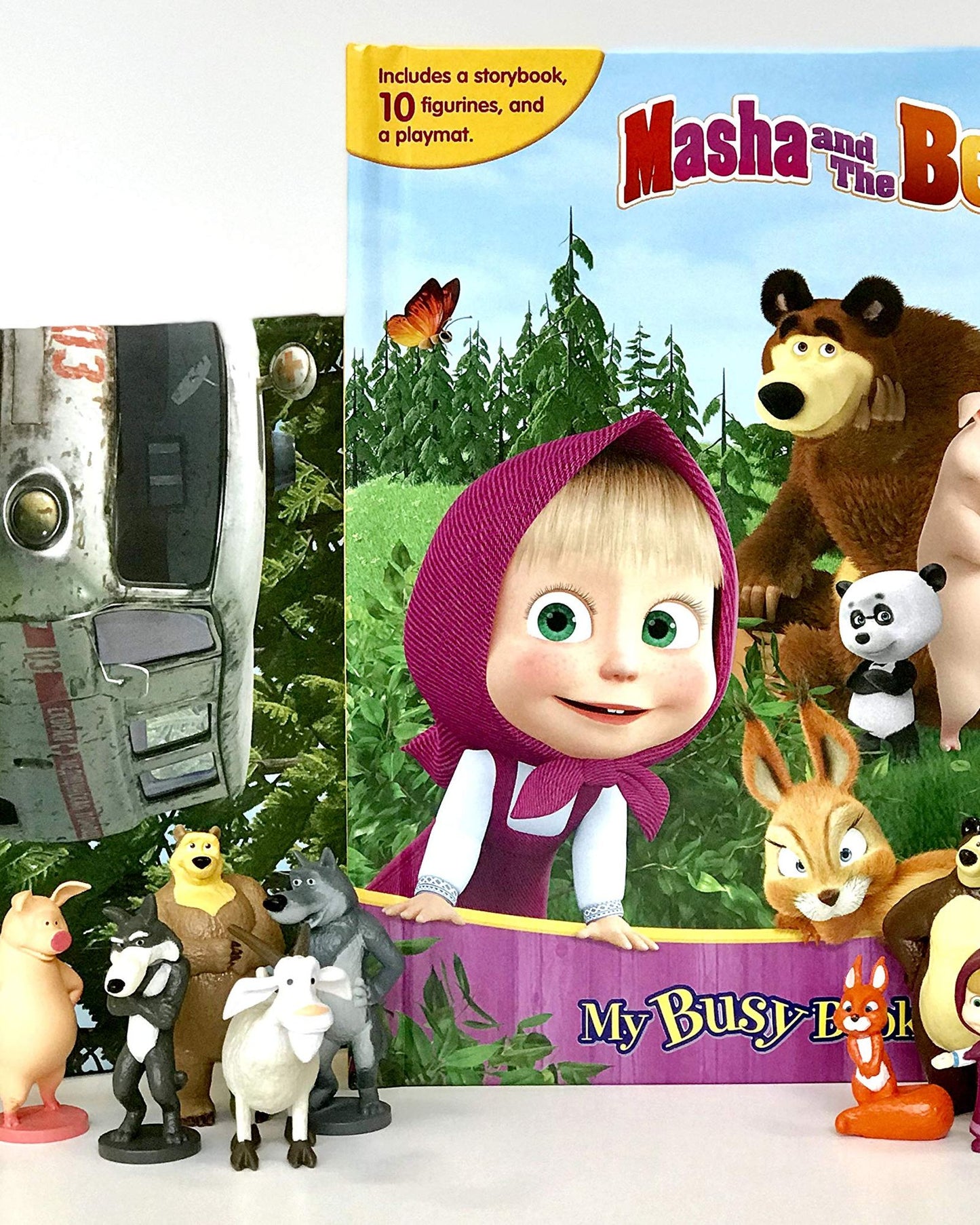 MASHA & THE BEAR MY BUSY BOOK