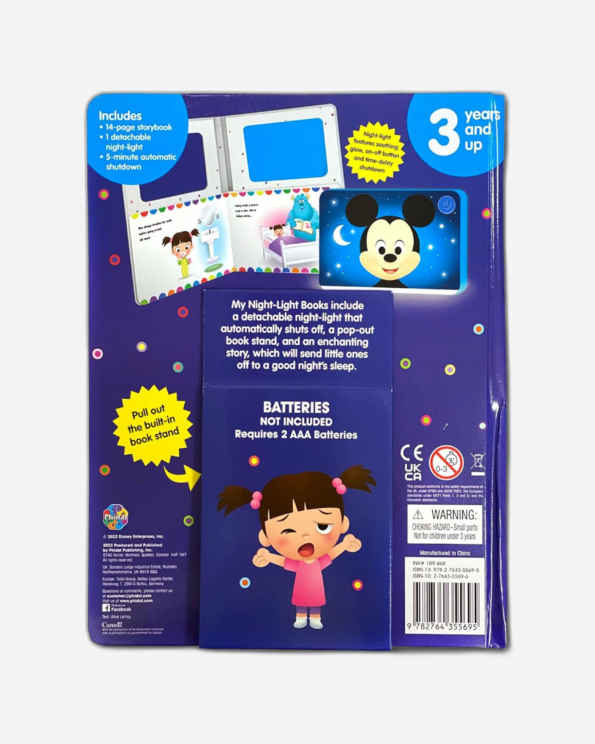 Disney Baby My Night Light Book
