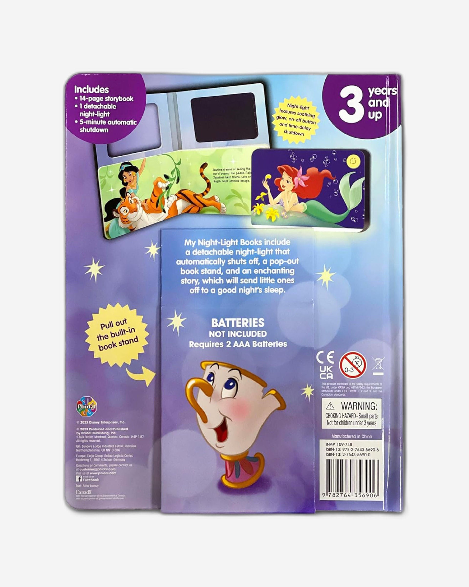 Disney Princess My Night Light Book