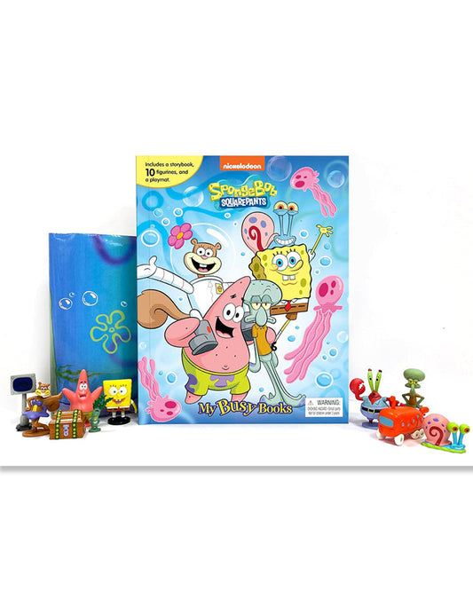 Nick Spongebob 25th Anniversary My Busy Books
