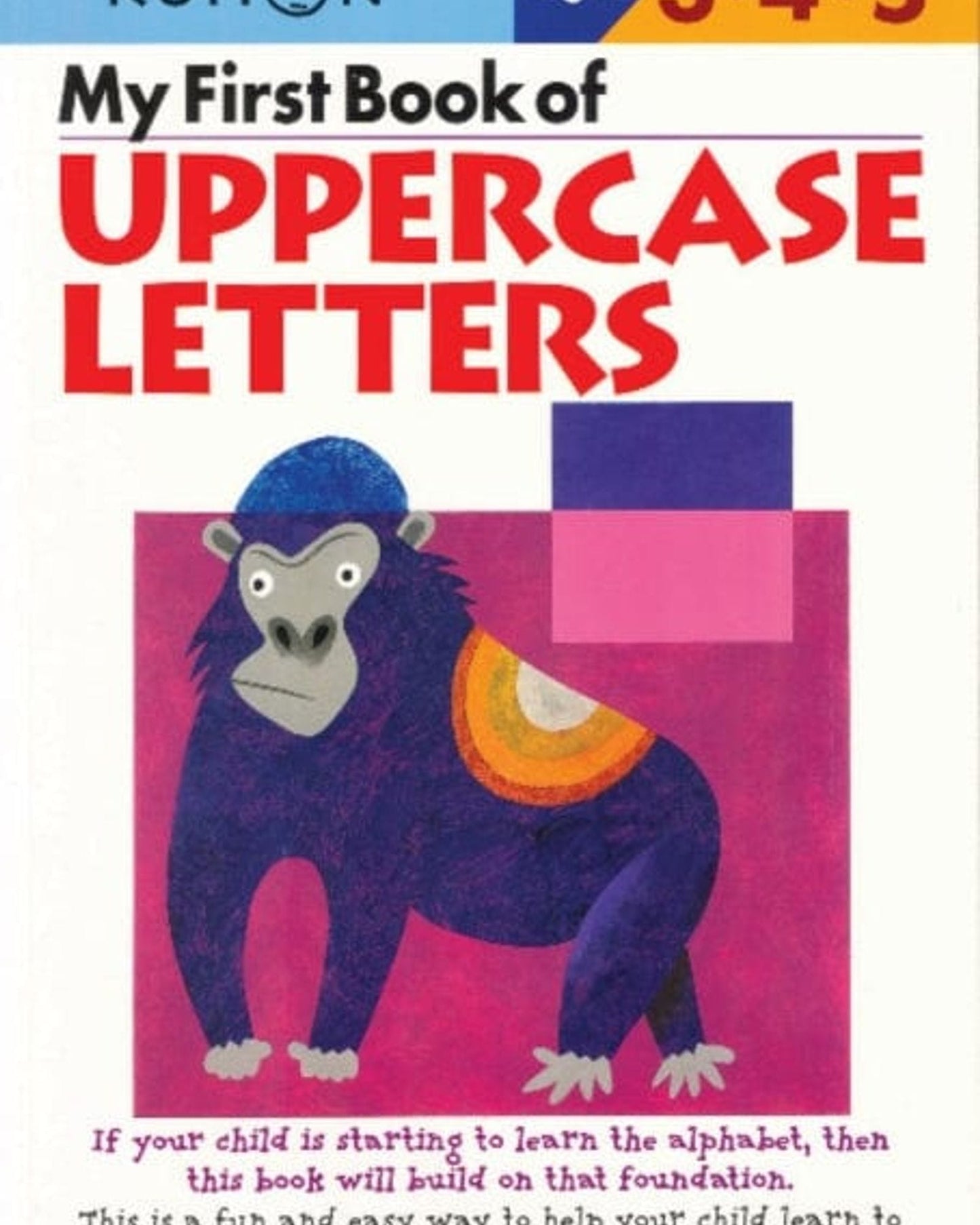 MY FIRST BOOK OF UPPERCASE LETTERS