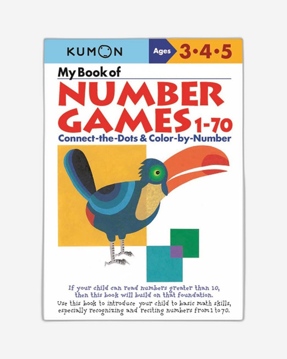 MY BOOK OF NUMBER GAMES 1-70 - A1
