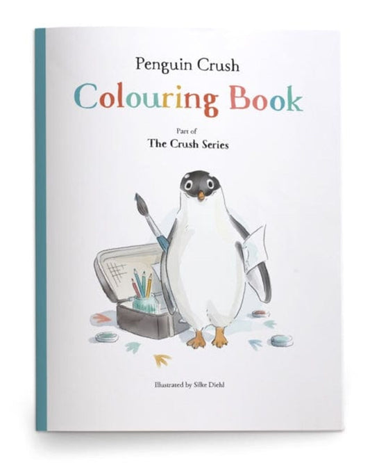 Penguin Crush Colouring Book  (The Crush Series)