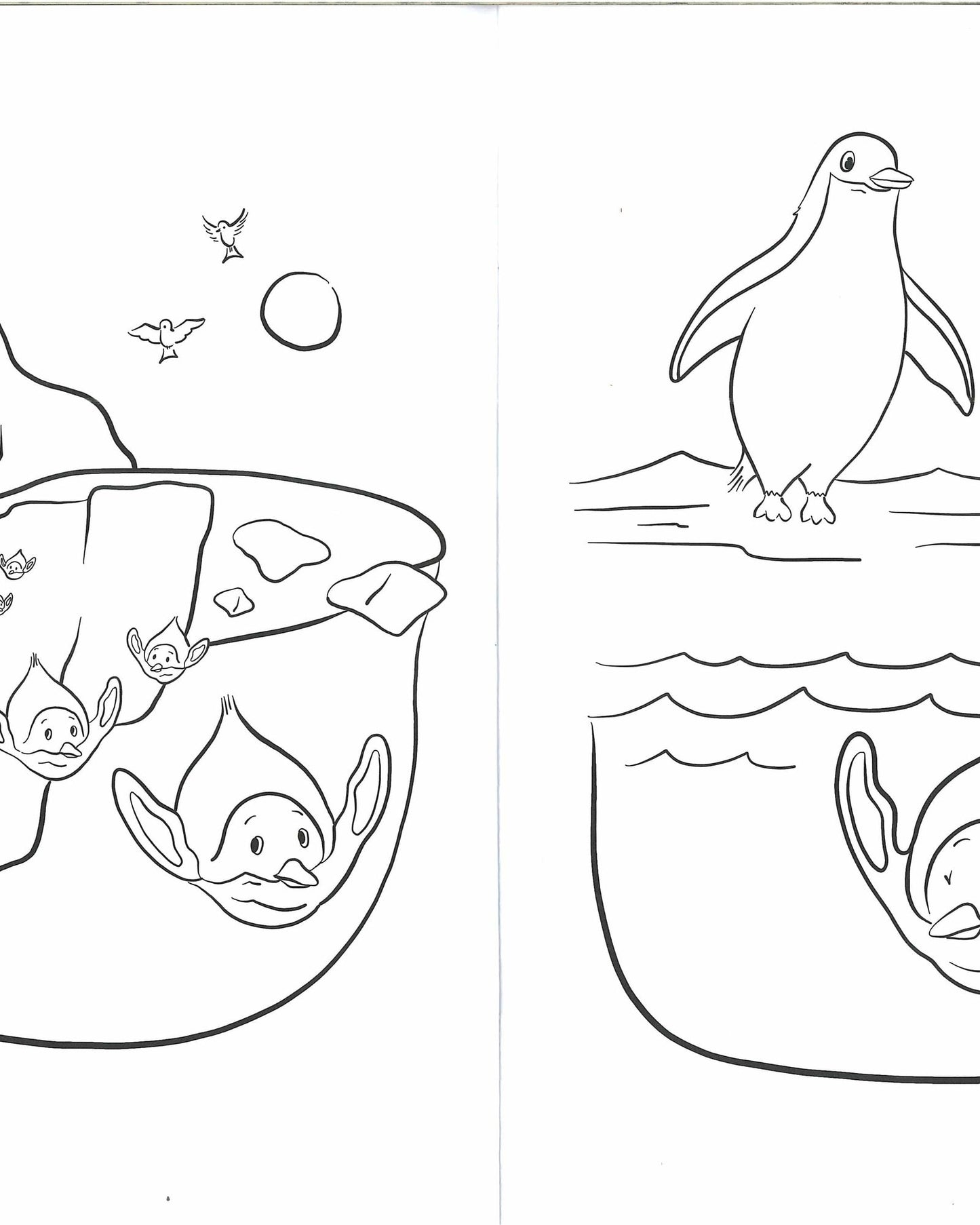Penguin Crush Colouring Book  (The Crush Series)