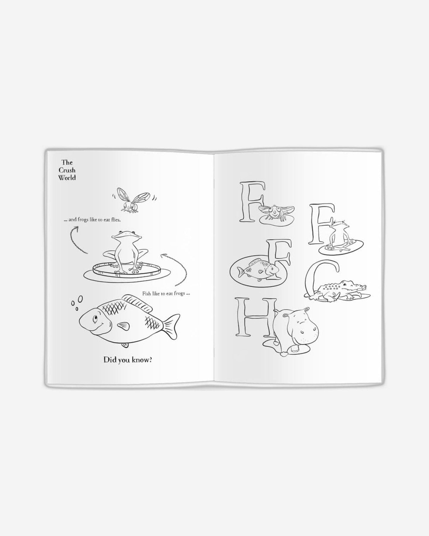 Frog Crush Colouring Book (The Crush Series)