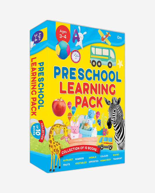 Preschool Learning Pack: Collection of 10 books: Activity Books