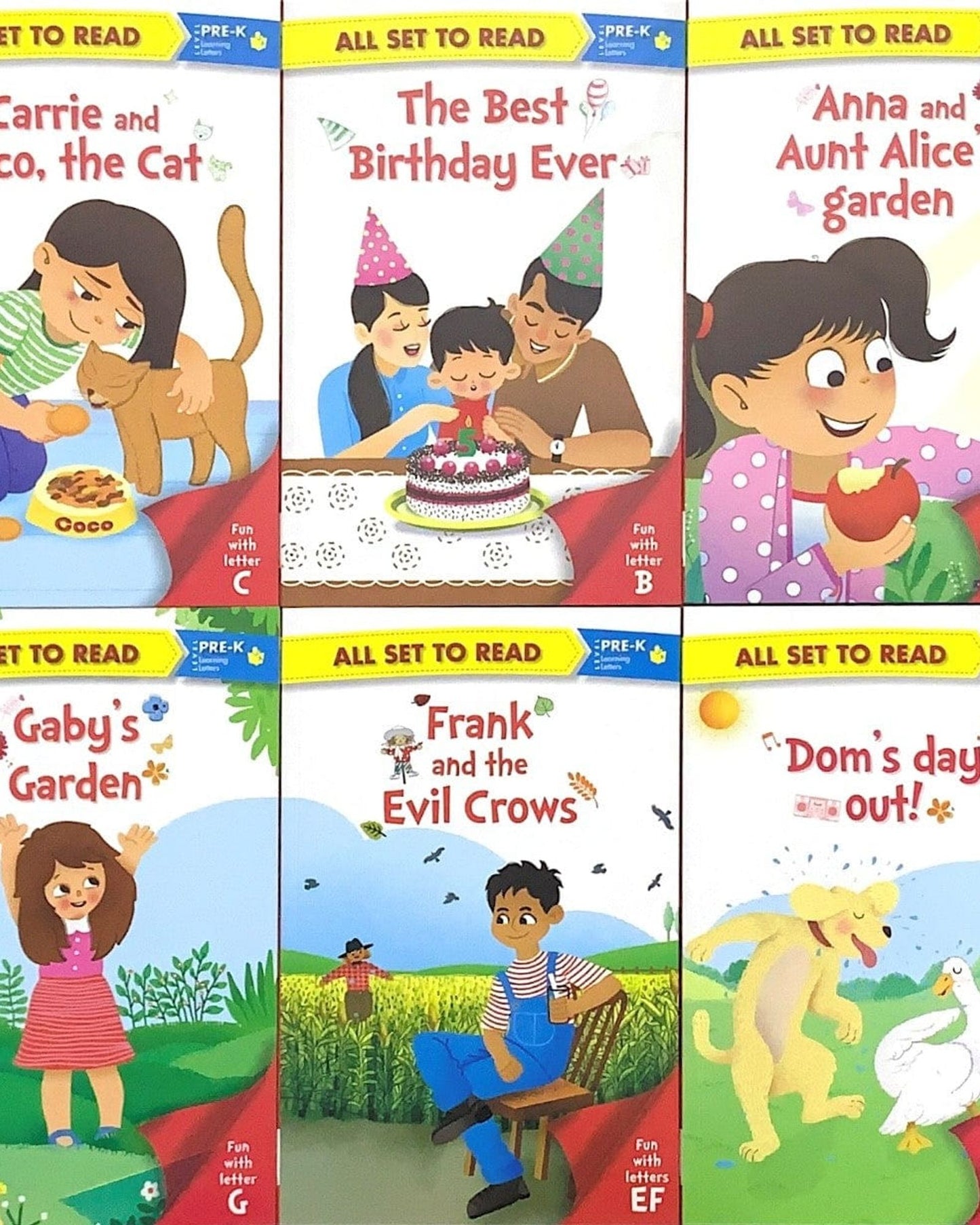 All Set To Read My First Vocabulary Building pack, PreK- Know Your Words and Letters Pack 1