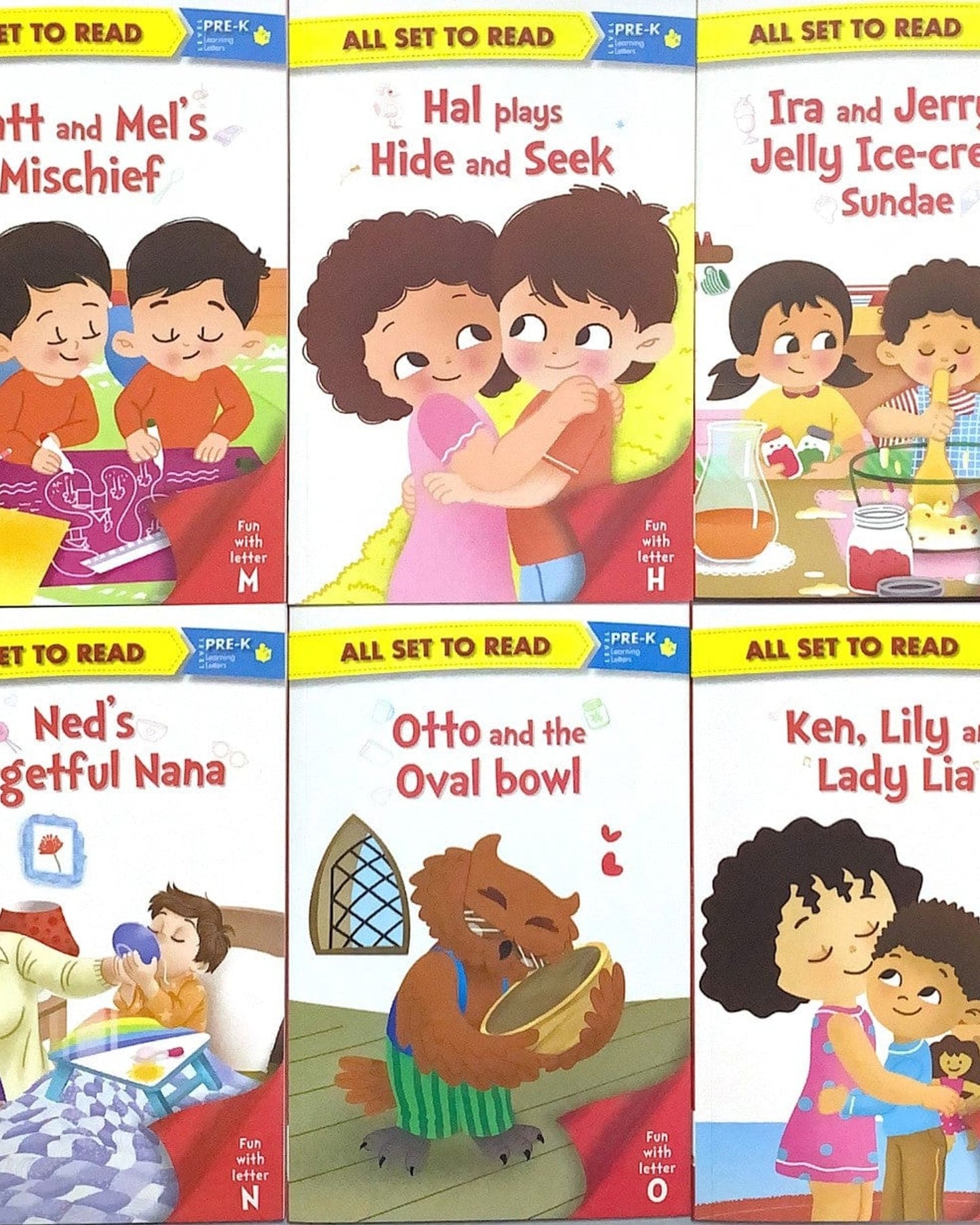 All Set To Read: My First Vocabulary Building pack, PreK- Know Your Words and Letters Pack 2