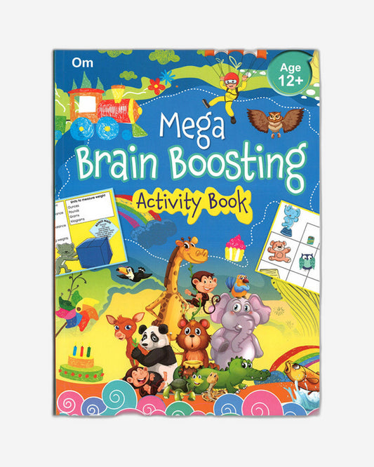 Mega Brain Boosting Activity Books