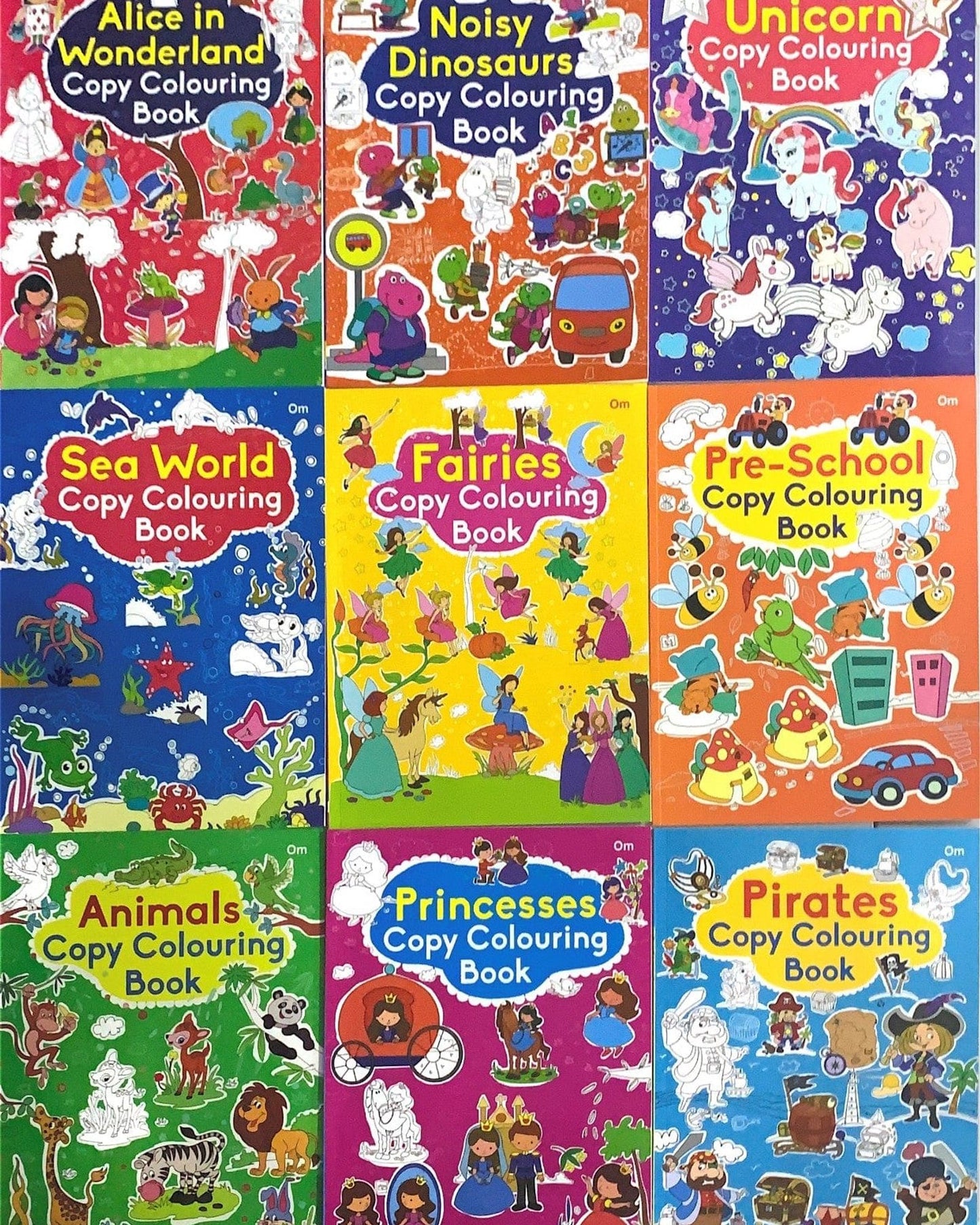 Copy Colouring Pack 2: Collection of 10 Books
