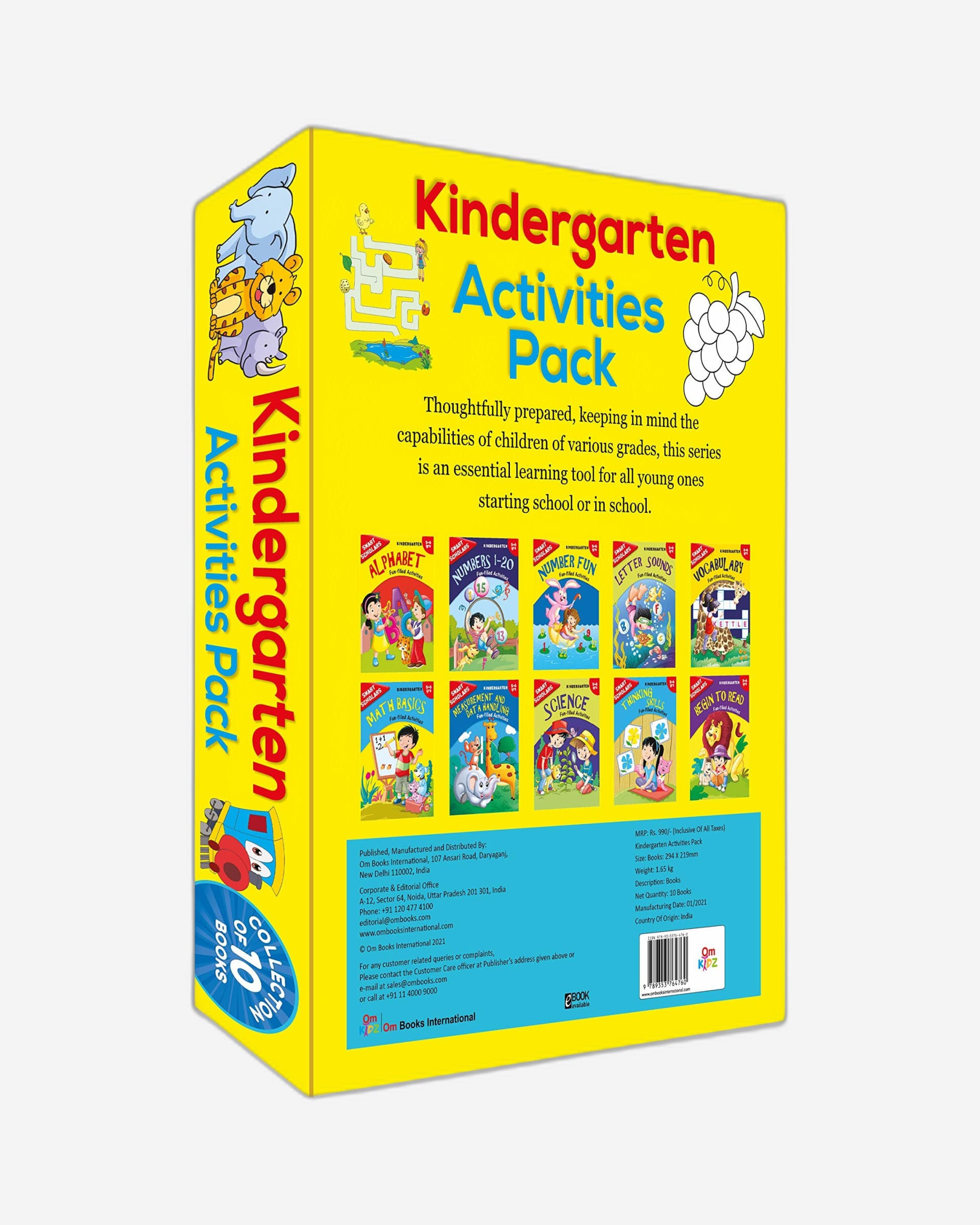 Smart Scholars Kindergarten Activities Pack