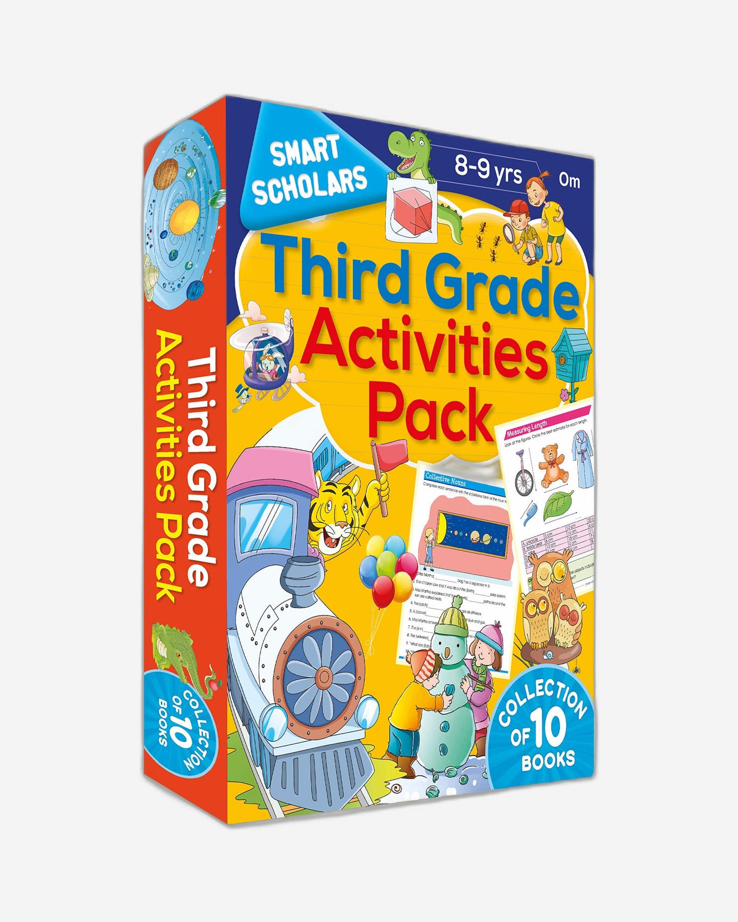 Third Grade Activities Pack: Collection of 10 books: Smart Scholars