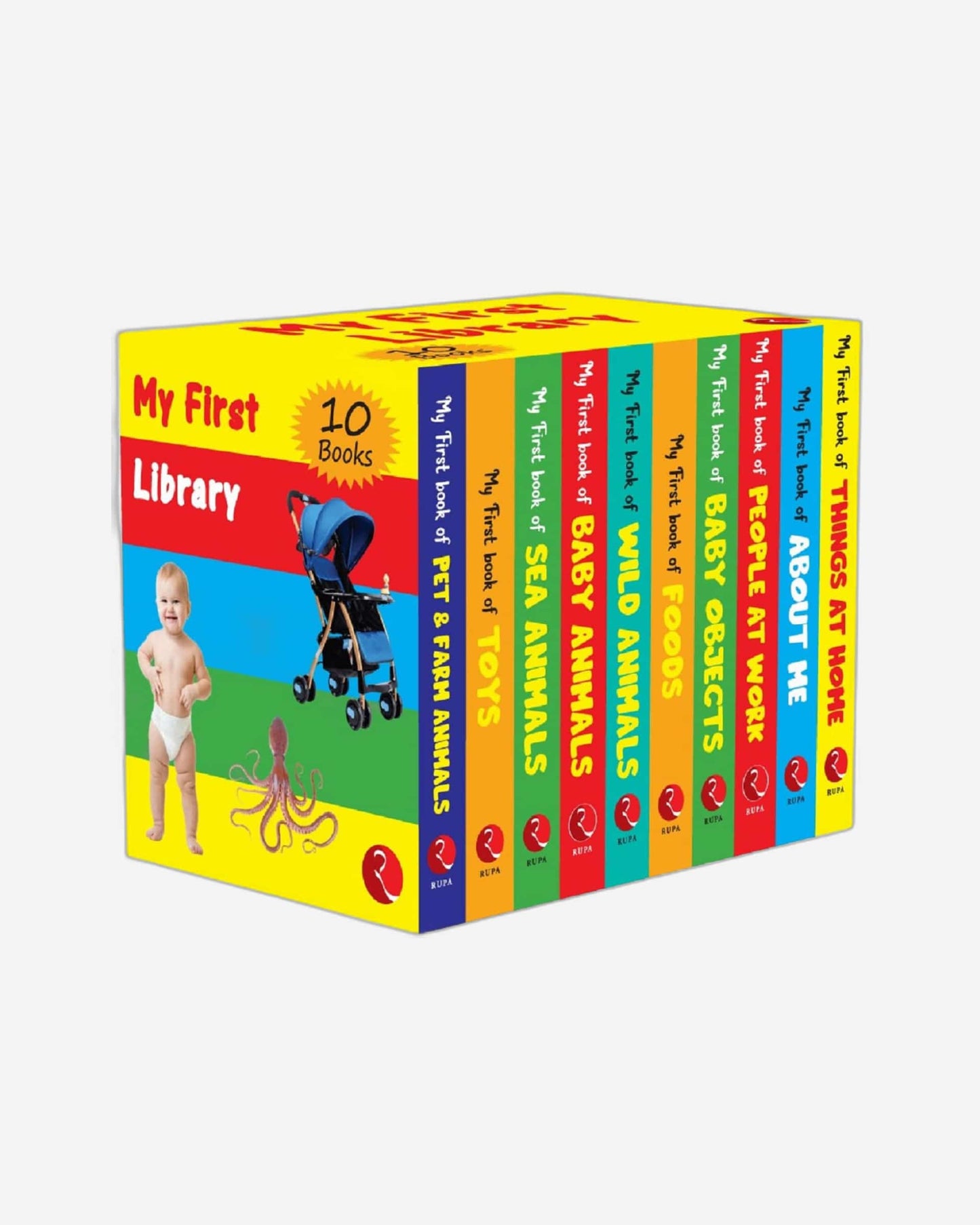 My First Library - Set of 10 Books (Box set)