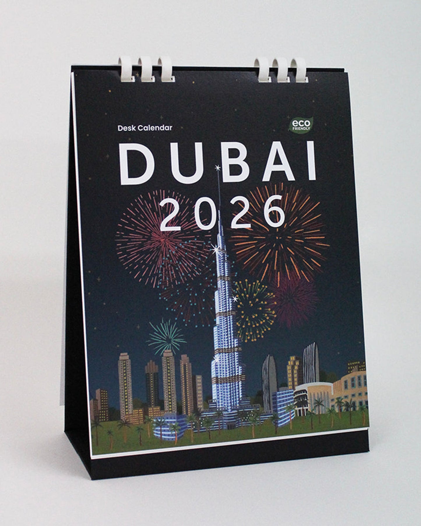 Dubai Desk Calendar 2026